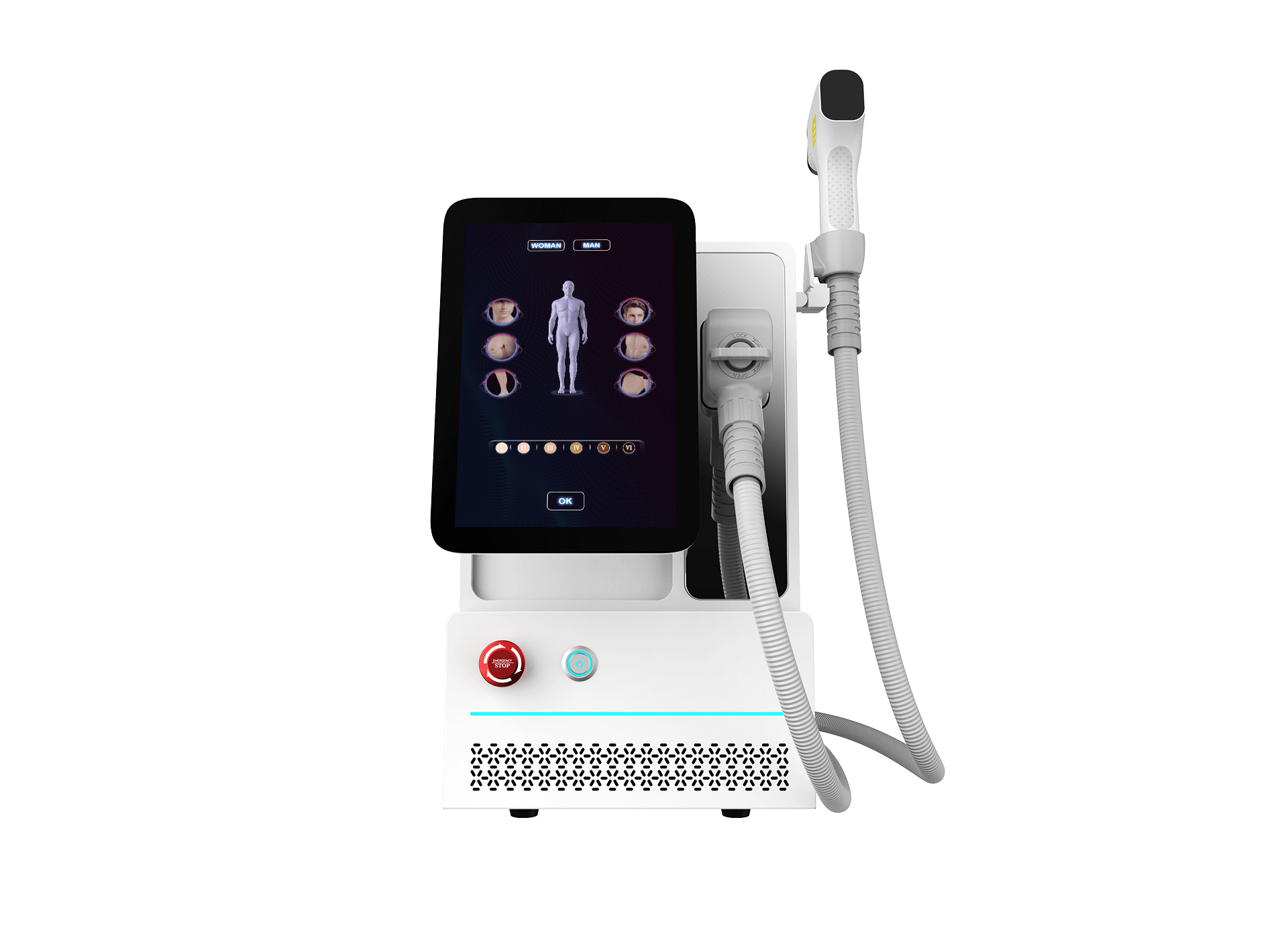 1200W Portable Laser Hair Removal